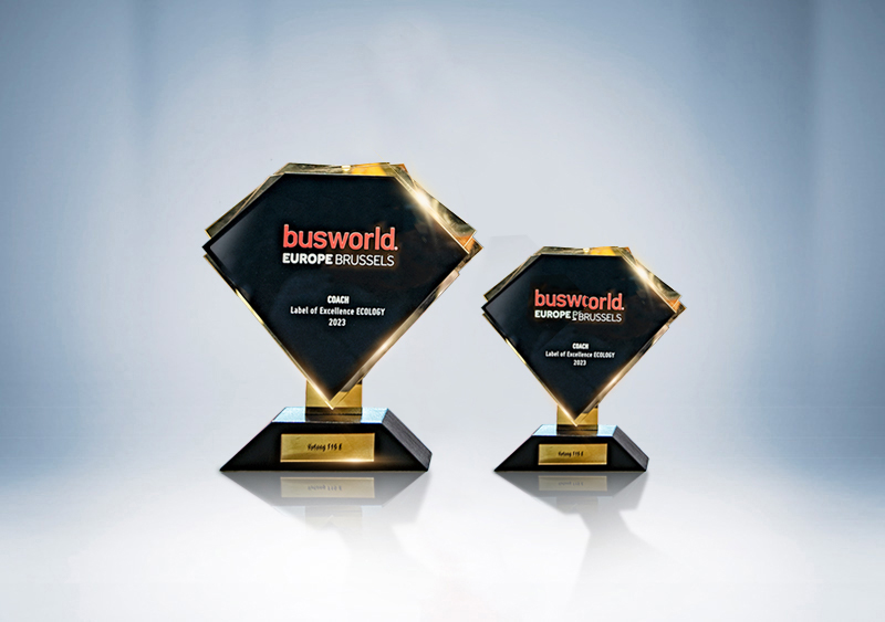 Busworld設計和環保獎——2023年比利時世界客車博覽會